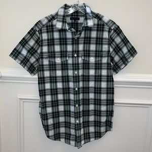 Martin + OSA Men’s Casual Short Sleeve Button Down Shirt Size S